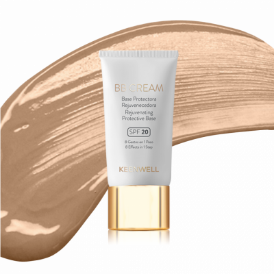 Омолаживающая защитная база для макияжа  Keenwell BB Cream, 30мл